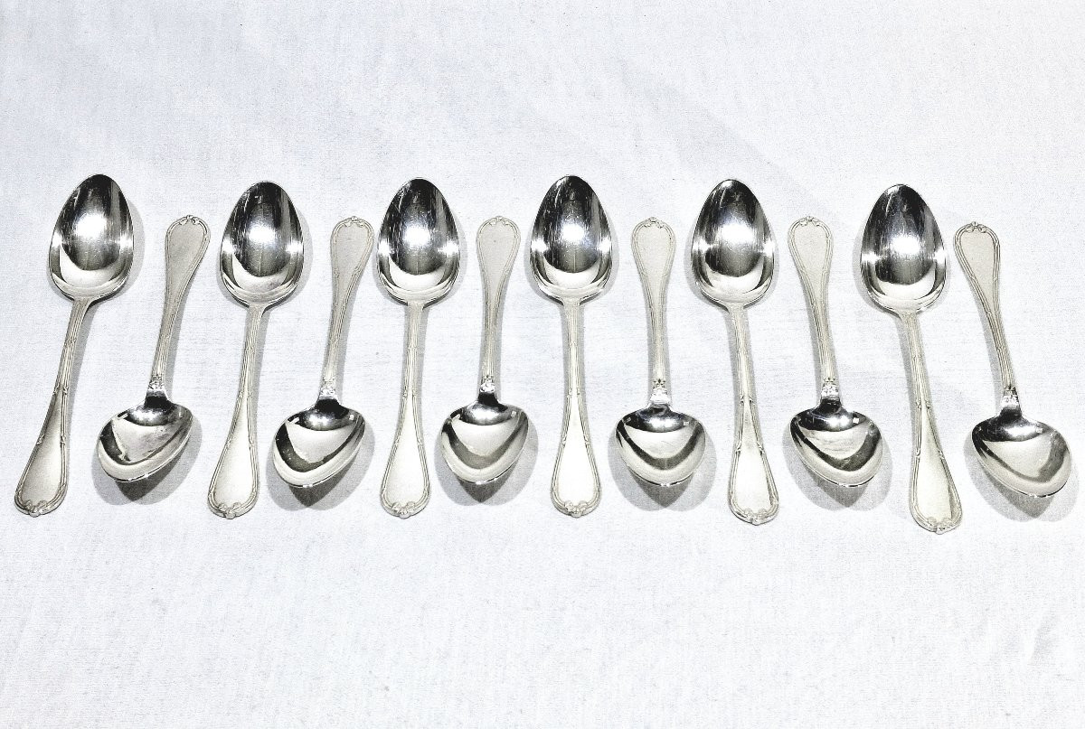 Christofle - 50 Piece Rubans Croisés Mixer Set-photo-5