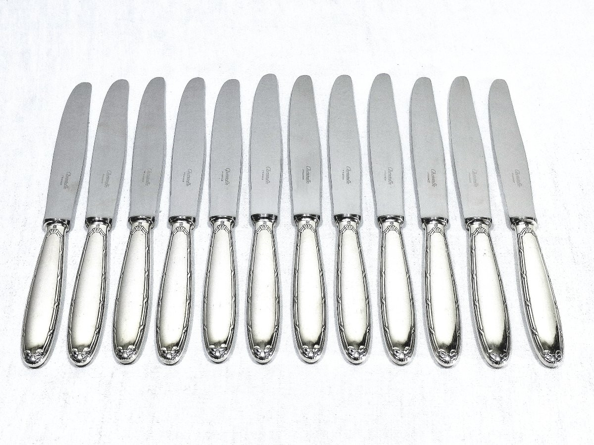 Christofle - 50 Piece Rubans Croisés Mixer Set-photo-7