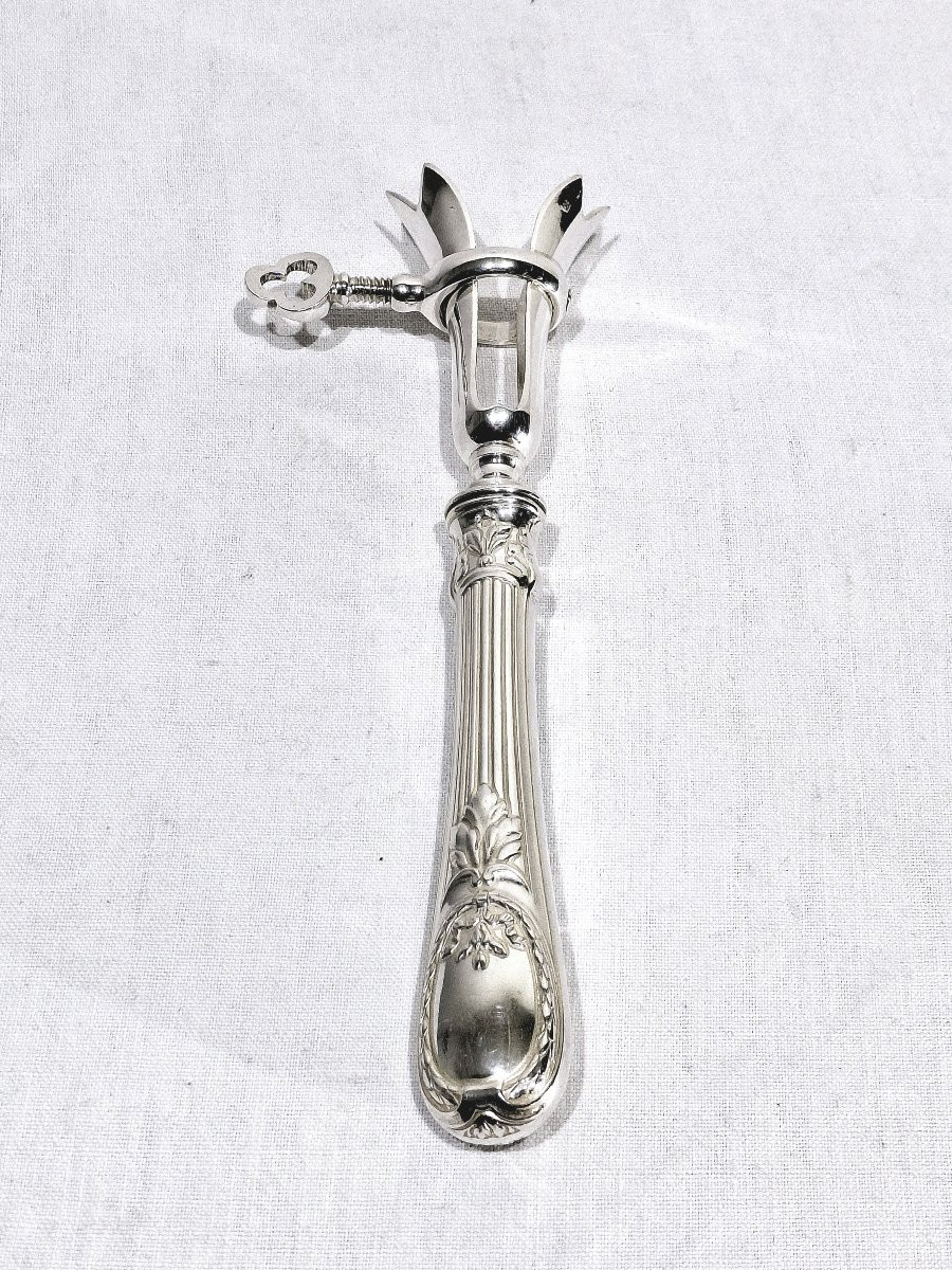 Ménagère Christofle - Modèle Trianon - 155 Pièces, Métal Argenté -photo-6