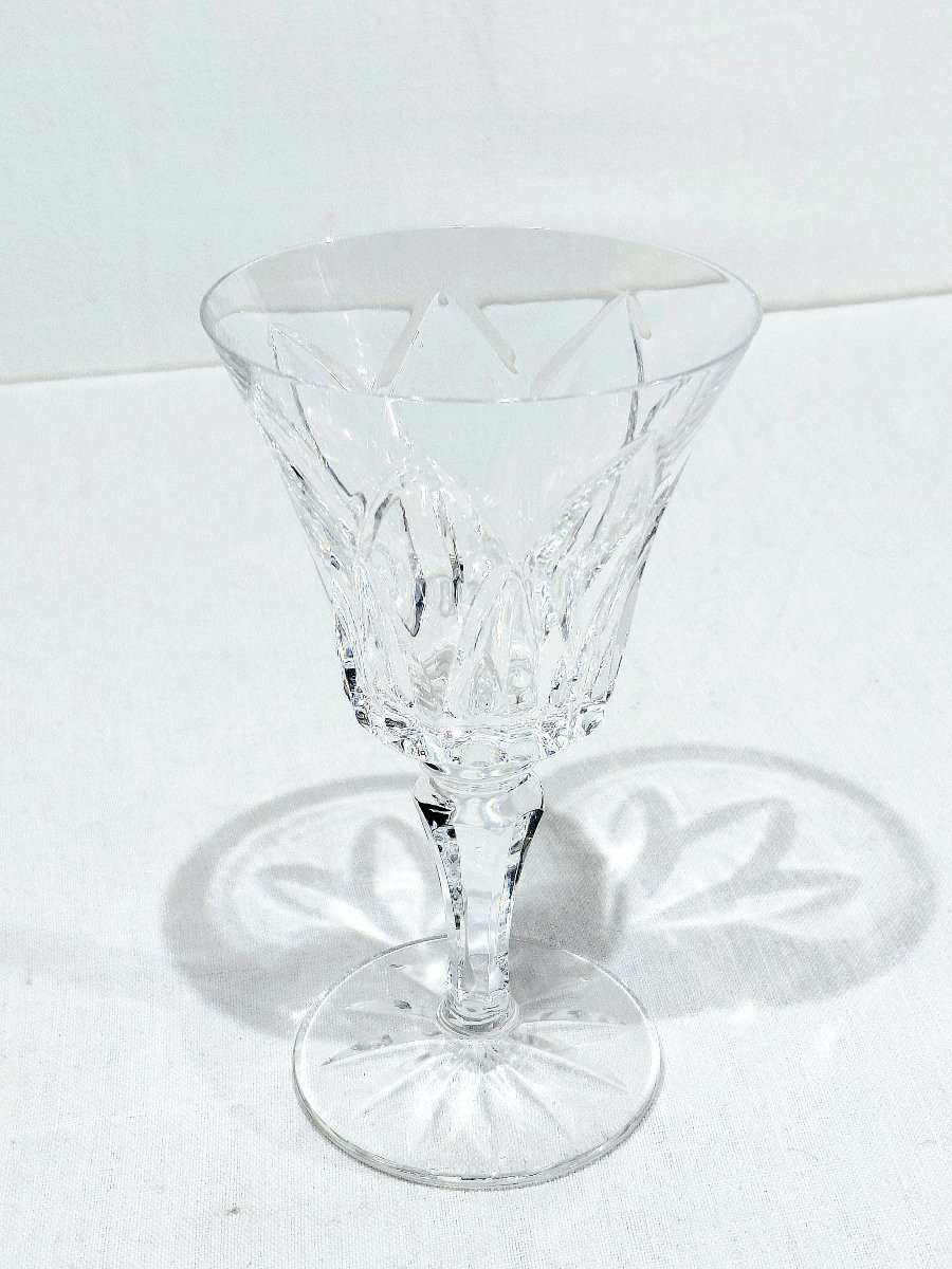 9 St Louis Red Wine Glasses Camargue Model-photo-2