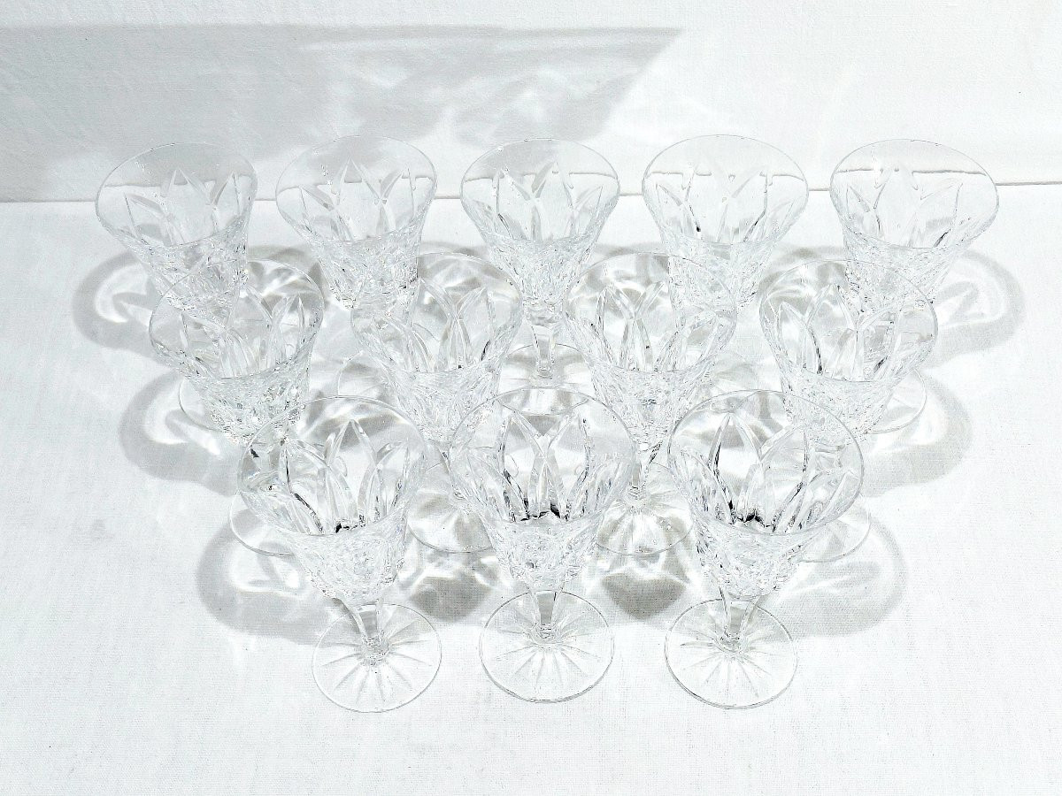 12 St Louis Water Glasses Camargue Model-photo-2