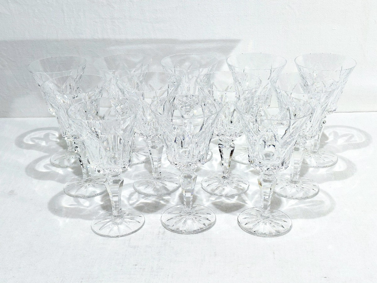 12 St Louis Water Glasses Camargue Model