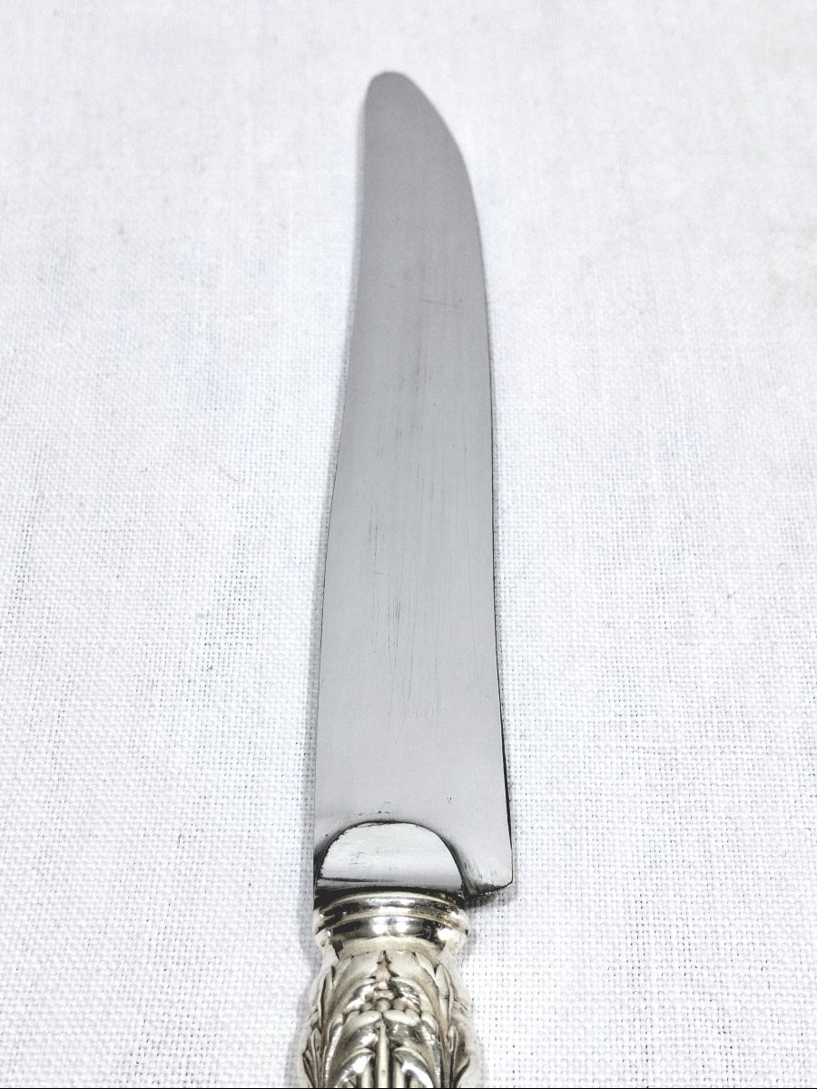 Martial Gauthier / Georges Flakenberg - 12 Silver-handled Knives-photo-6
