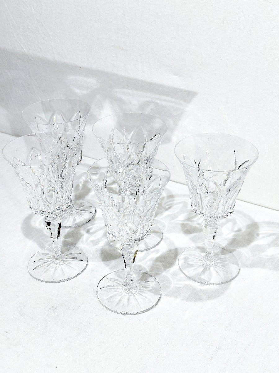 5 VERRES A EAU ST LOUIS MODÈLE CAMARGUE -photo-4