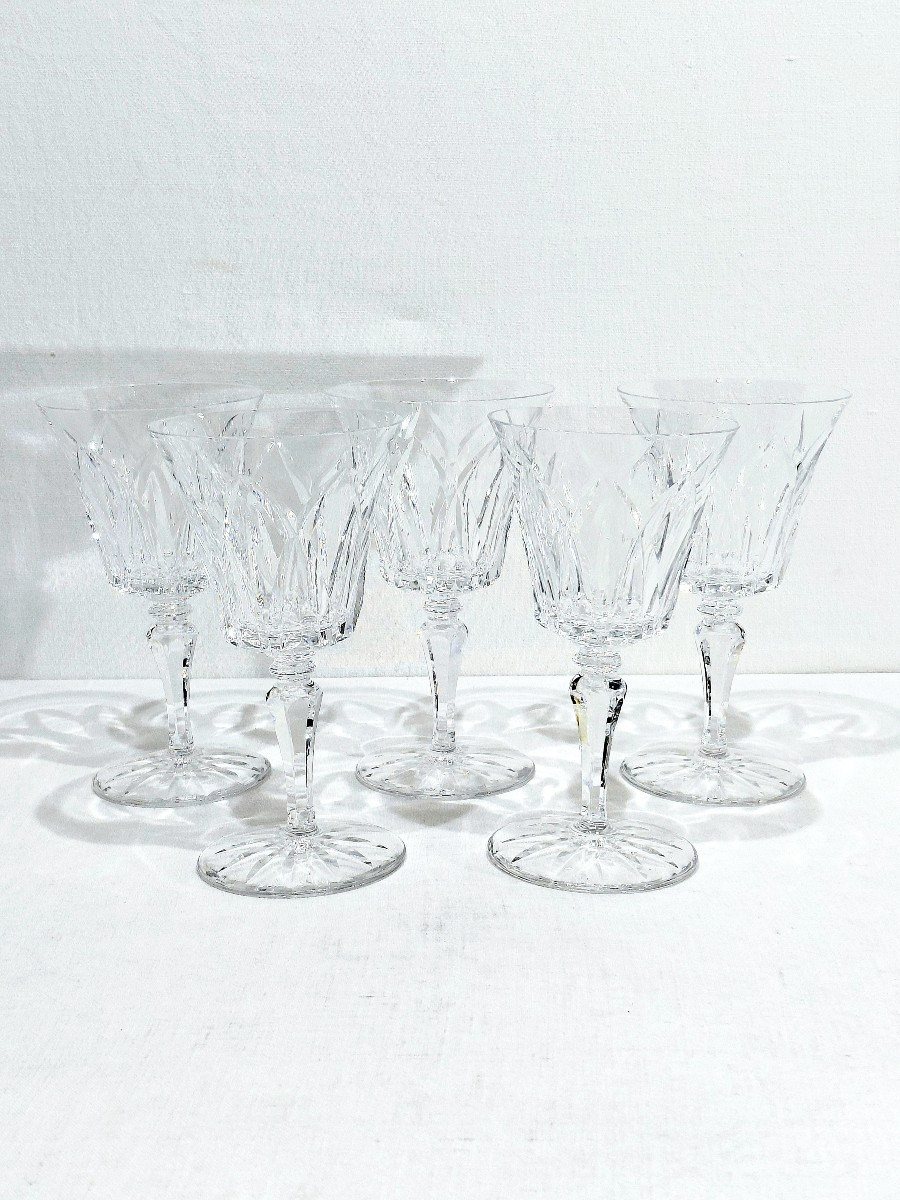 5 VERRES A EAU ST LOUIS MODÈLE CAMARGUE 