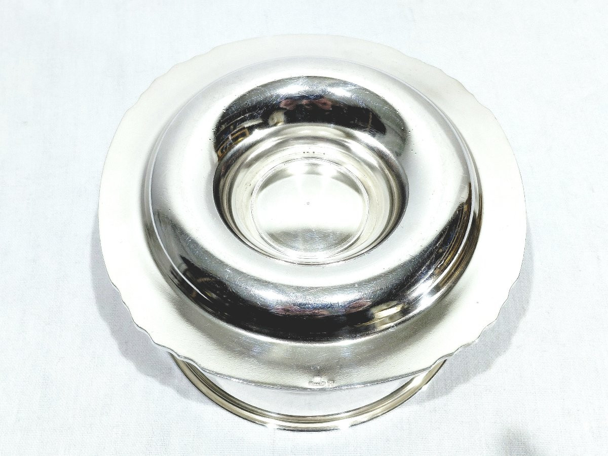 GALLIA - SAUCIÈRE EN MÉTAL ARGENTÉ MODÈLE VENDÔME -photo-3