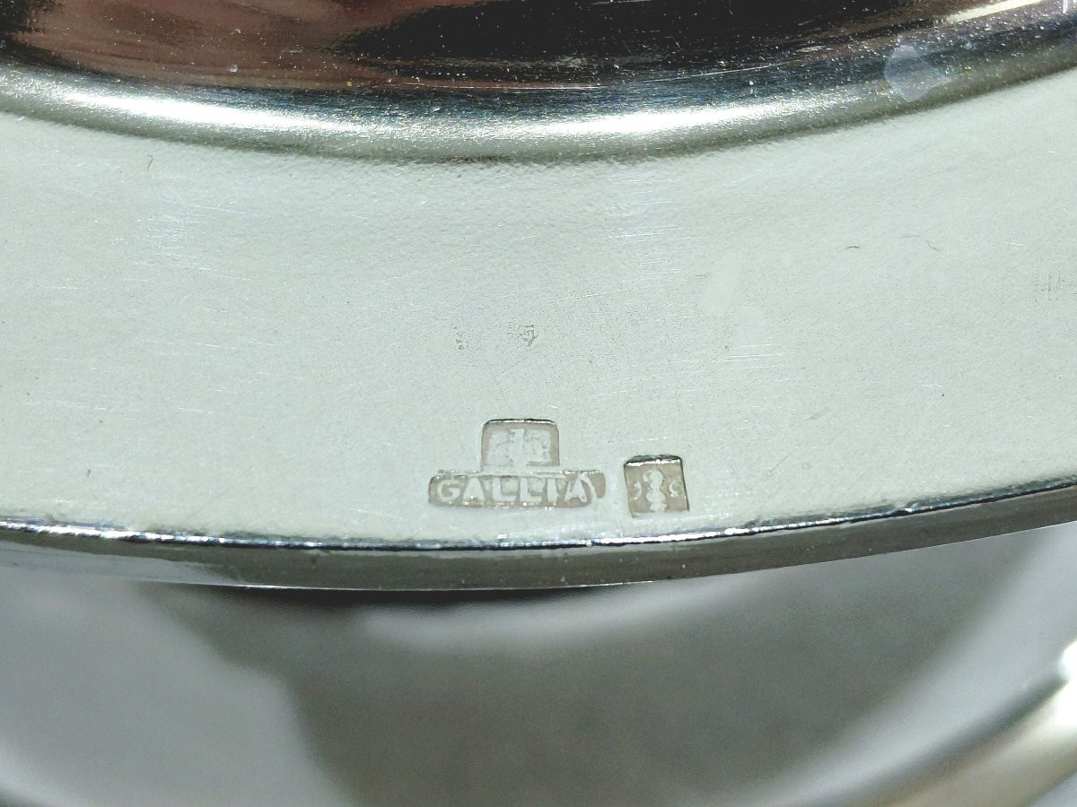GALLIA - SAUCIÈRE EN MÉTAL ARGENTÉ MODÈLE VENDÔME -photo-4