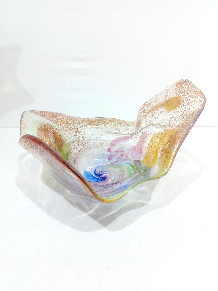 Murano Blown Glass Bowl-photo-3