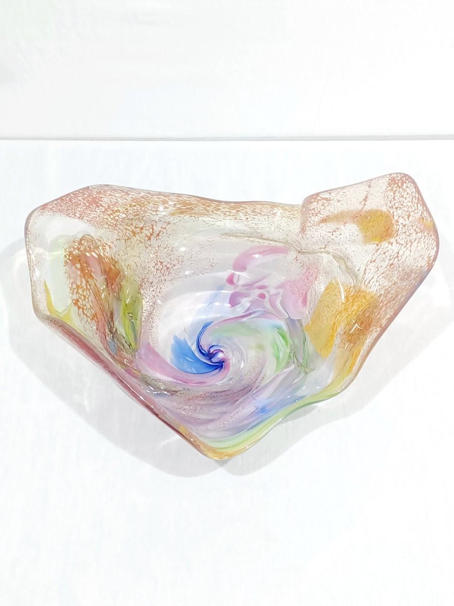 Murano Blown Glass Bowl-photo-4