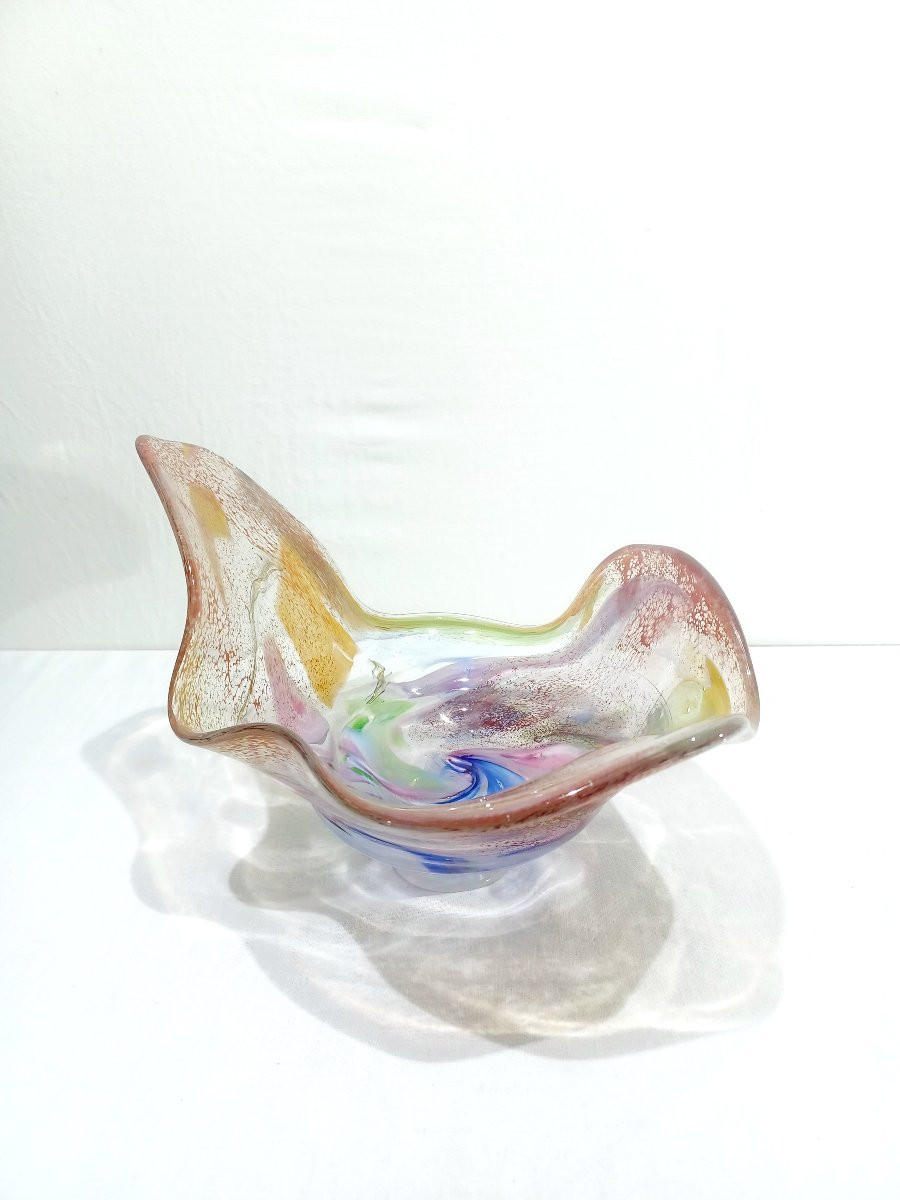 Murano Blown Glass Bowl-photo-3