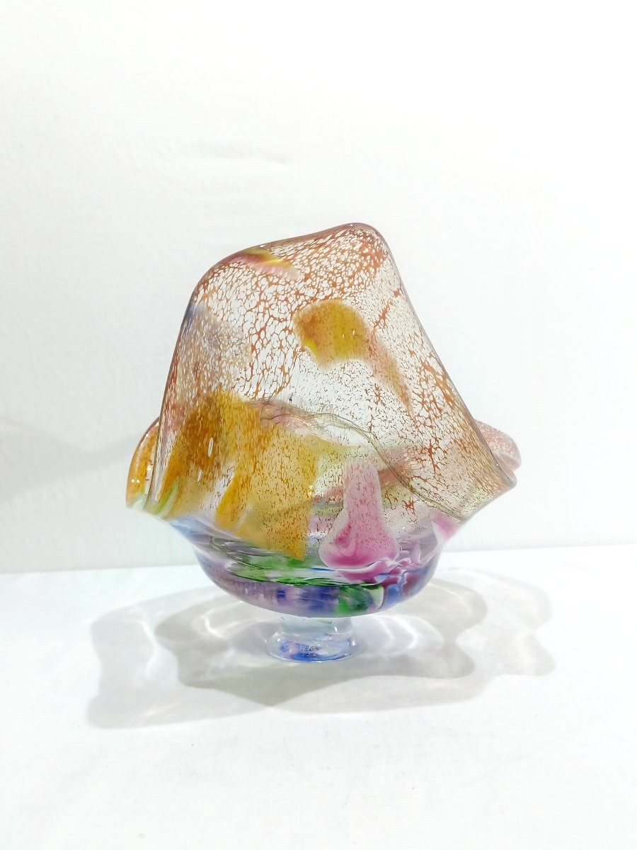 Murano Blown Glass Bowl-photo-4