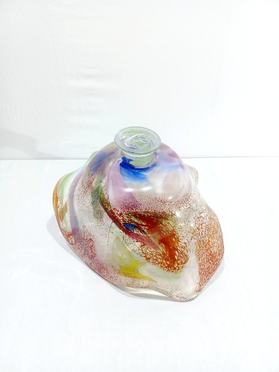 Murano Blown Glass Bowl-photo-7
