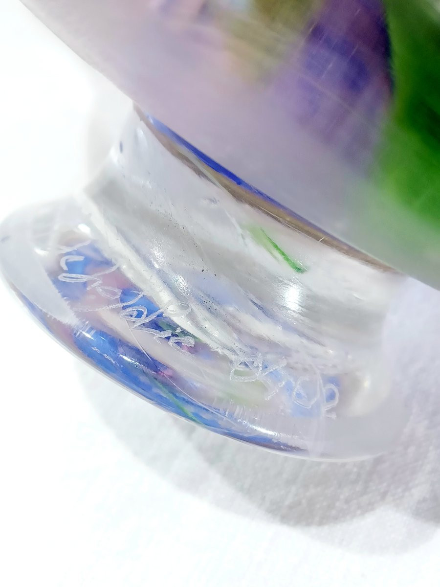 Murano Blown Glass Bowl-photo-8