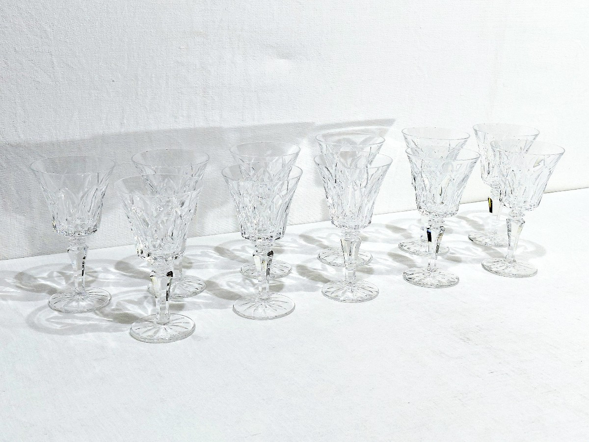 11 Saint Louis Liqueur Glasses Camargue Model