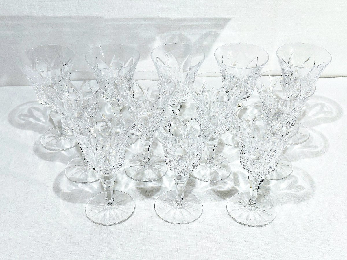 12 St Louis White Wine Glasses Camargue Model-photo-2