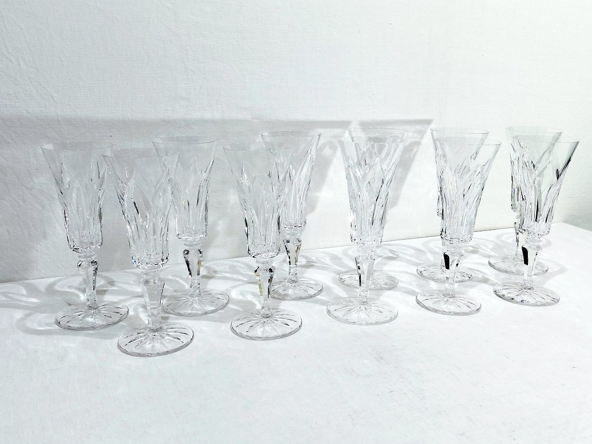 11 Saint Louis Camargue Champagne Flutes-photo-3