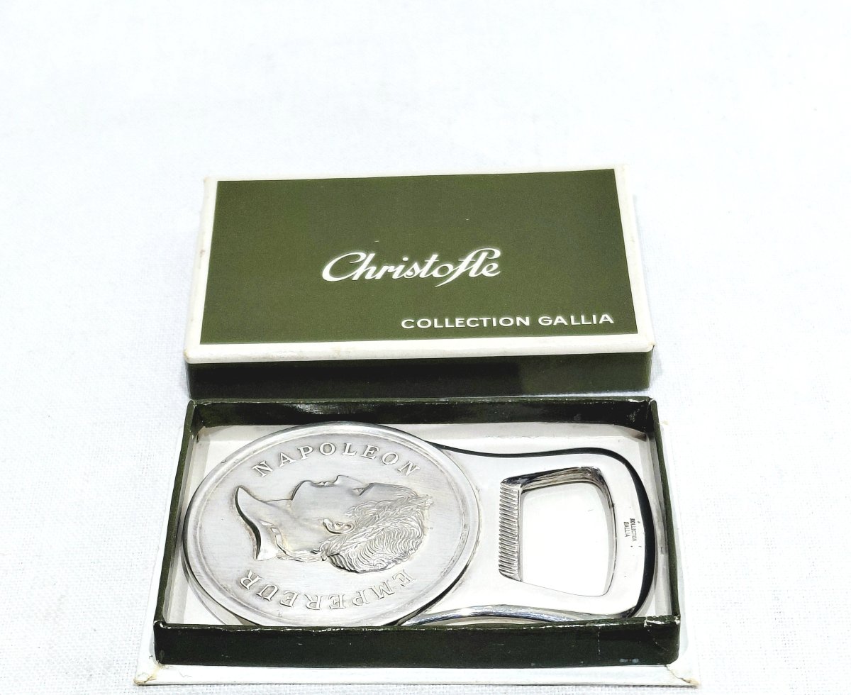 Christofle - Collection Gallia - Bottle Opener-photo-6