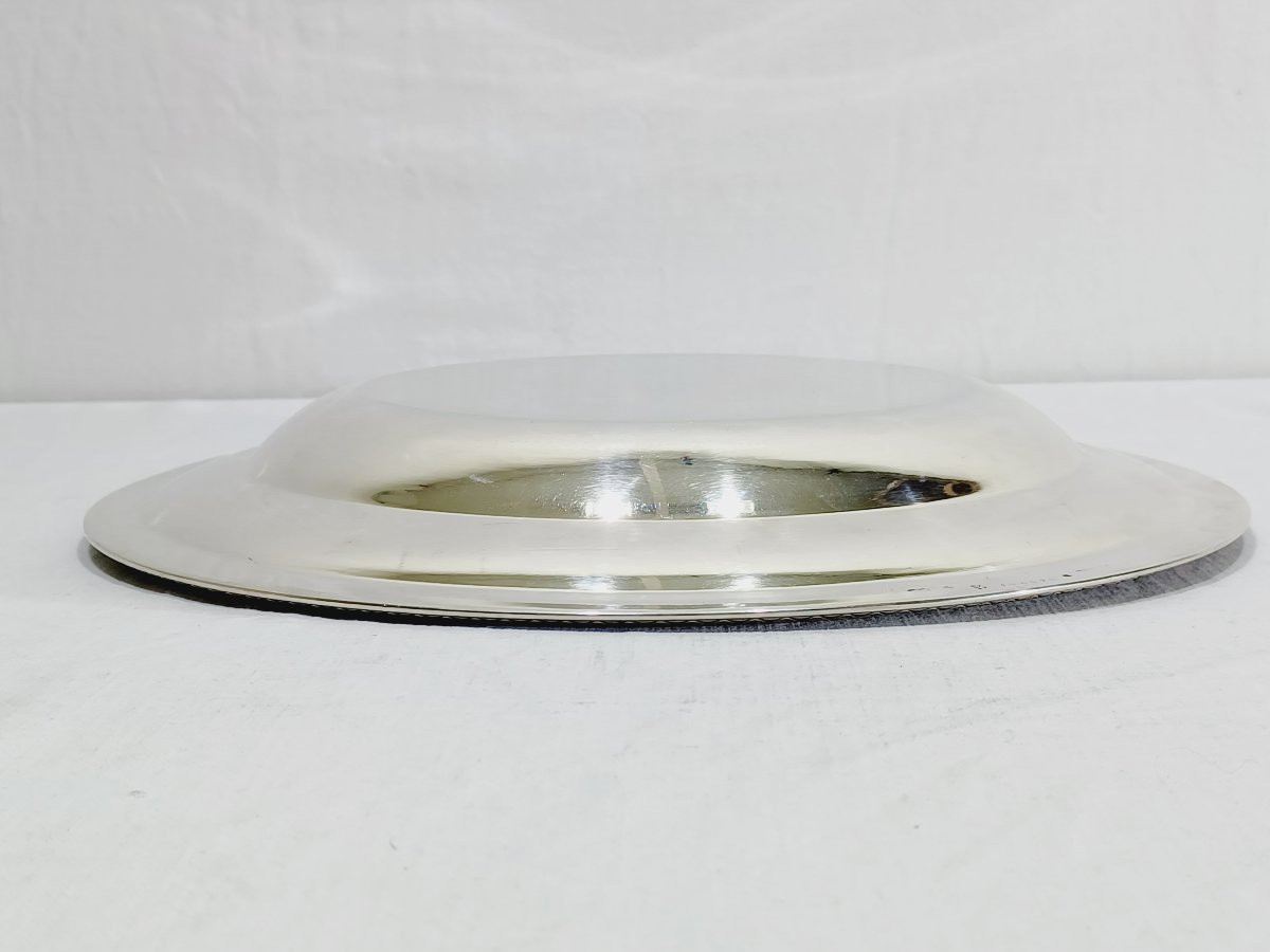 CHRISTOFLE - MODELE MALMAISON - PLAT EN MÉTAL ARGENTÉ -photo-4