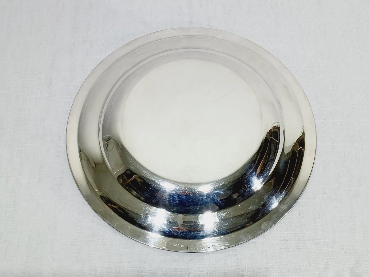 CHRISTOFLE - MODELE MALMAISON - PLAT EN MÉTAL ARGENTÉ -photo-7