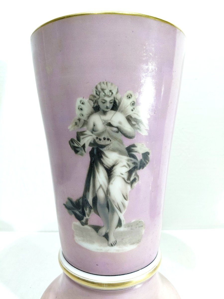 Pair Of Pink Opaline Vases-photo-3