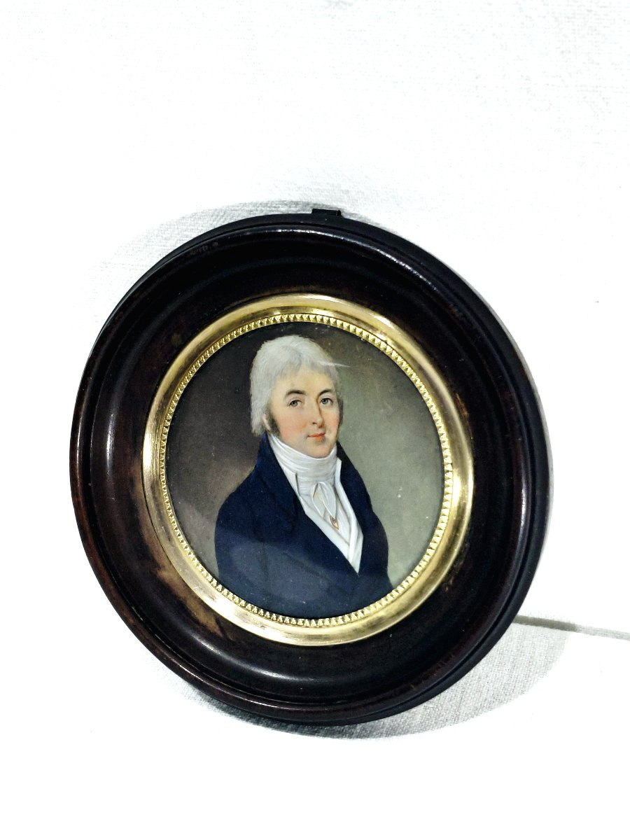 MINIATURE PORTRAIT D'HOMME -photo-2