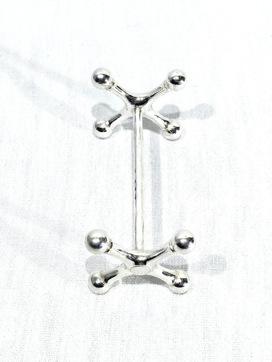 Christofle - Set Of 12 Silver-plated Knife Holders-photo-5