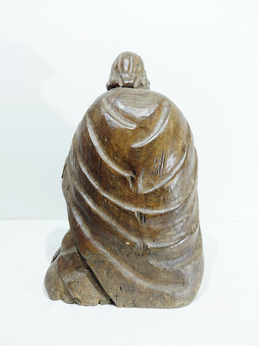 STATUE RELIGIEUSE - JOSEPH ET MARIE-photo-2