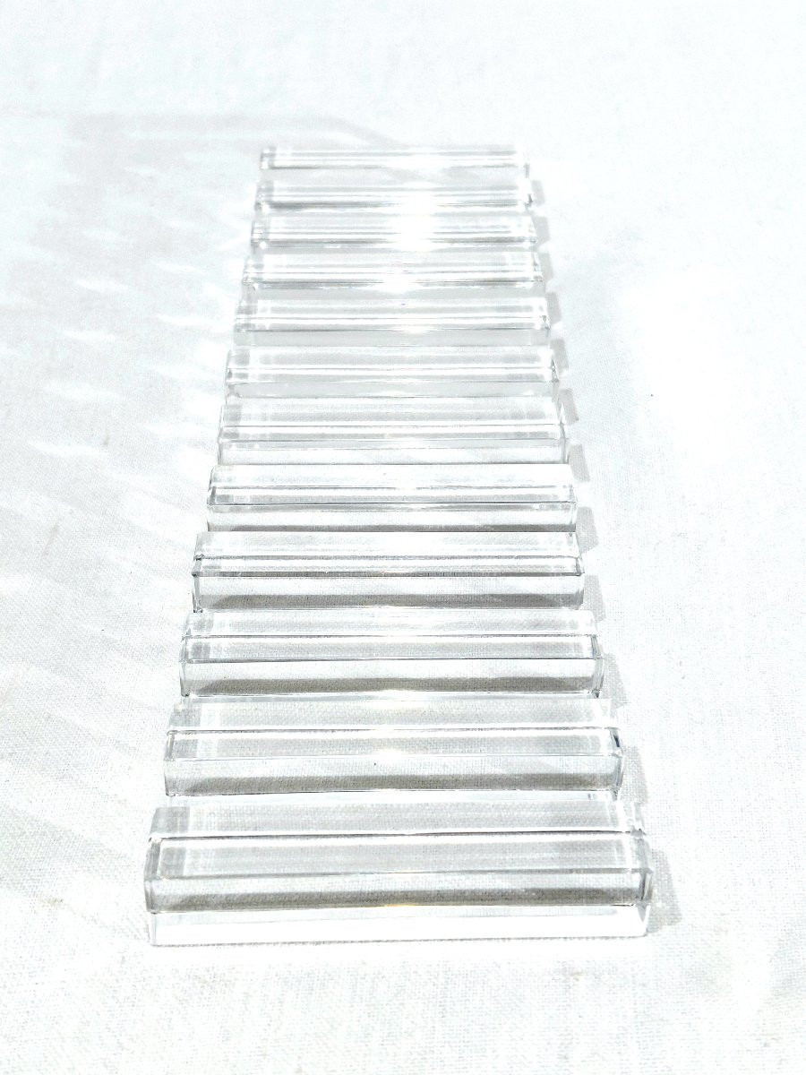 Baccarat - 12 Crystal Knife Holders-photo-1