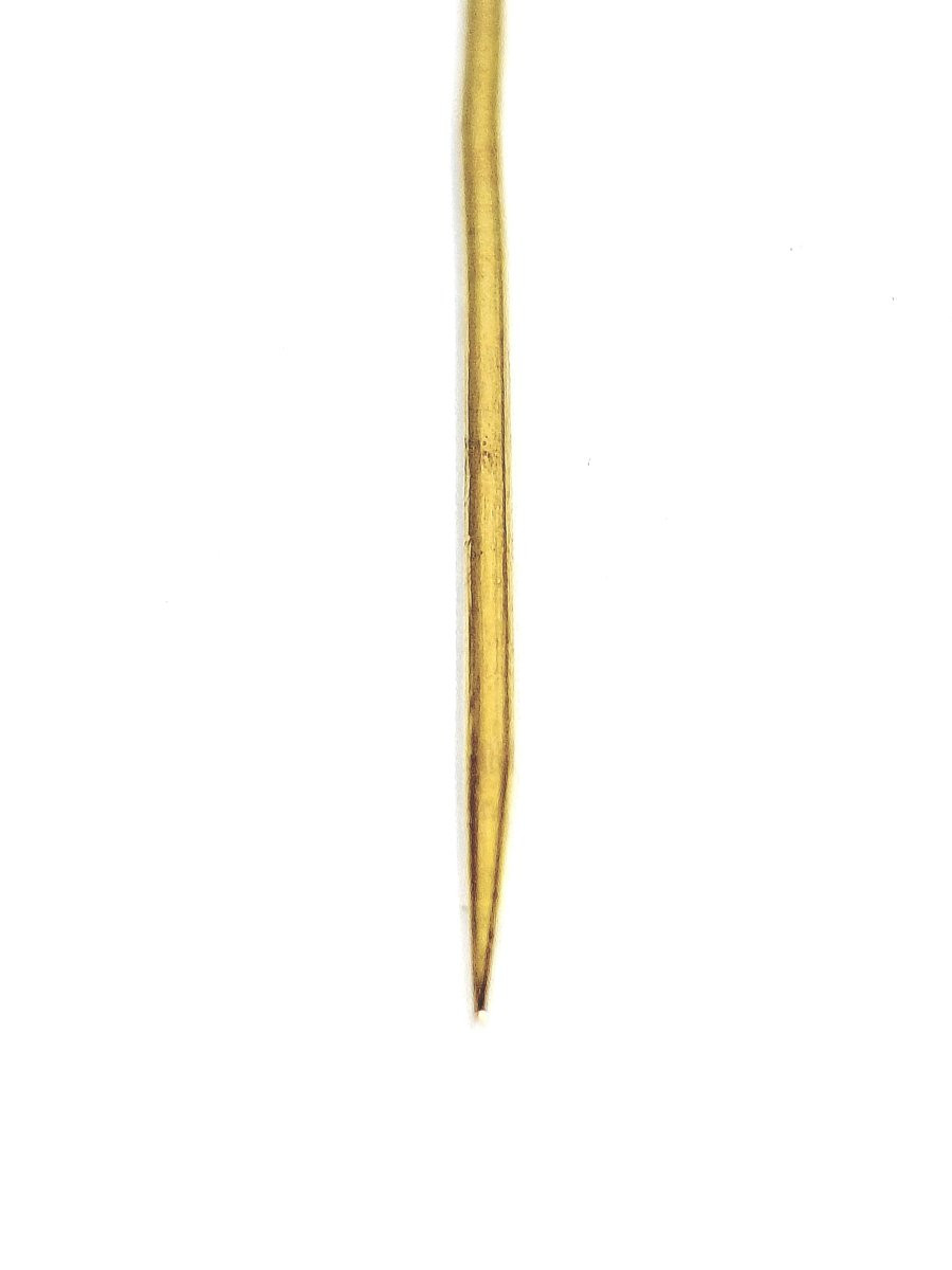 Gold And Diamond Tie Pin-photo-2