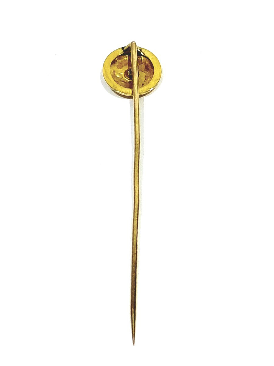 Gold And Diamond Tie Pin-photo-4