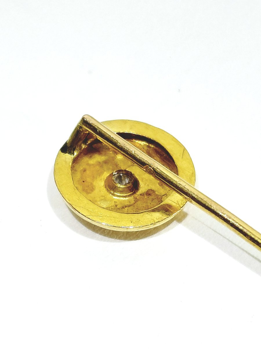 Gold And Diamond Tie Pin-photo-5