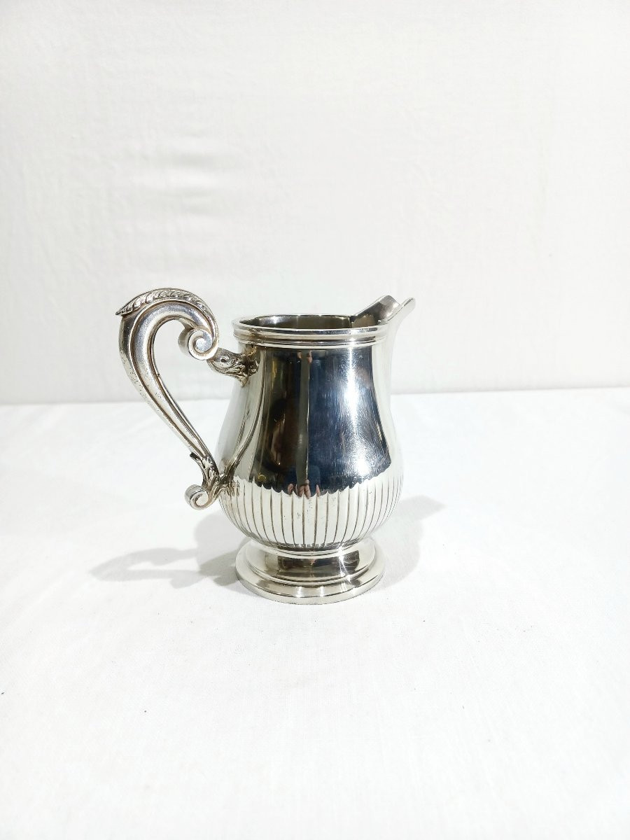 Christofle - Silver Metal Milk Pot-photo-4