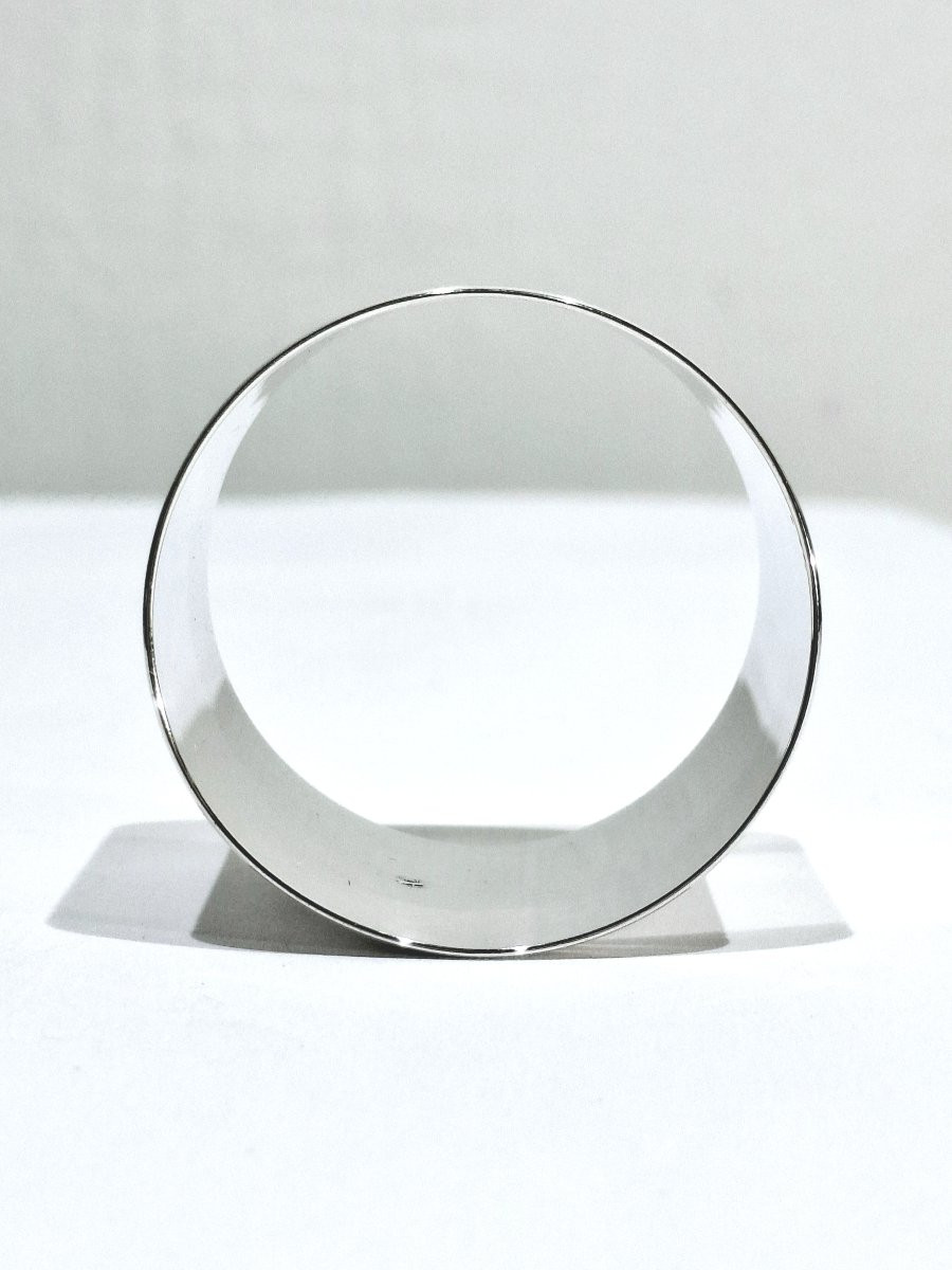 CHRISTOFLE - ROND DE SERVIETTE EN ARGENT MODÈLE CLUNY-photo-4