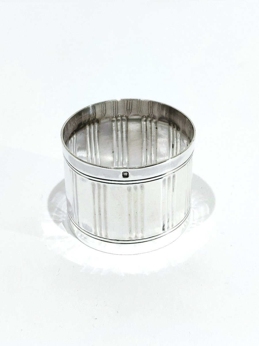ROND DE SERVIETTE EN ARGENT -photo-3
