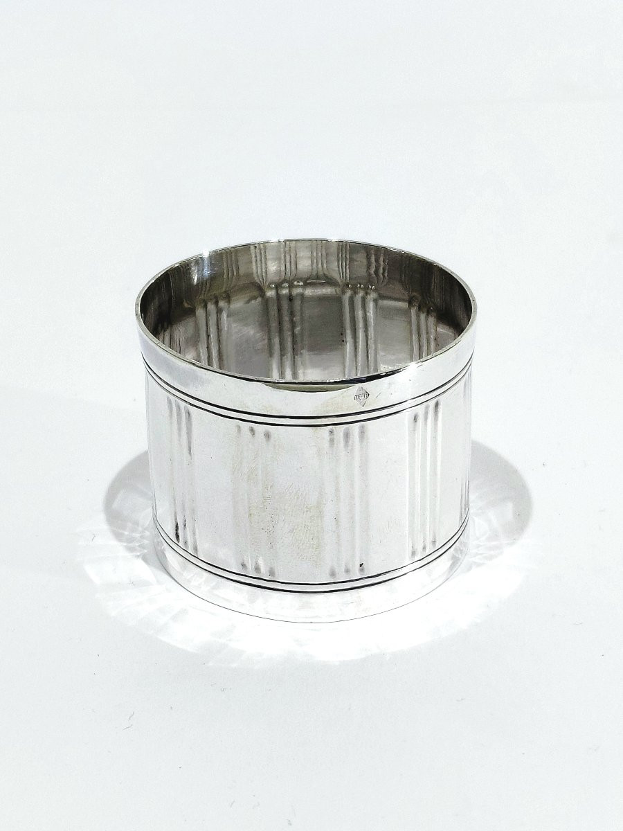 ROND DE SERVIETTE EN ARGENT -photo-4