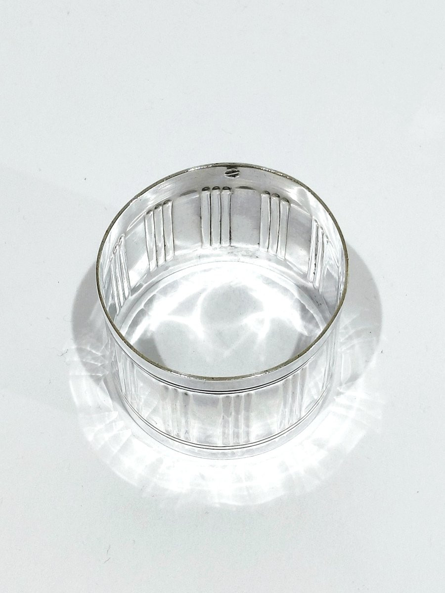 ROND DE SERVIETTE EN ARGENT -photo-4