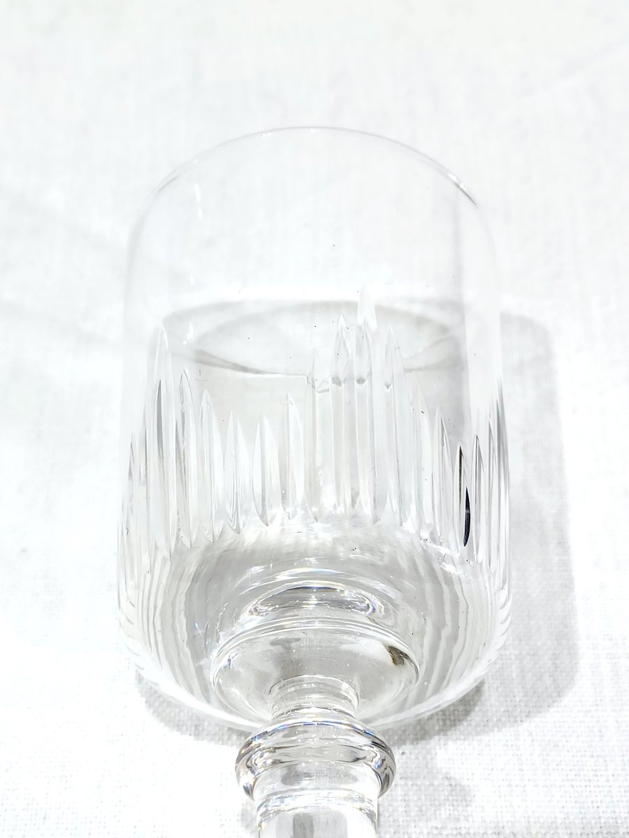13 White Crystal Wine Glasses-photo-5