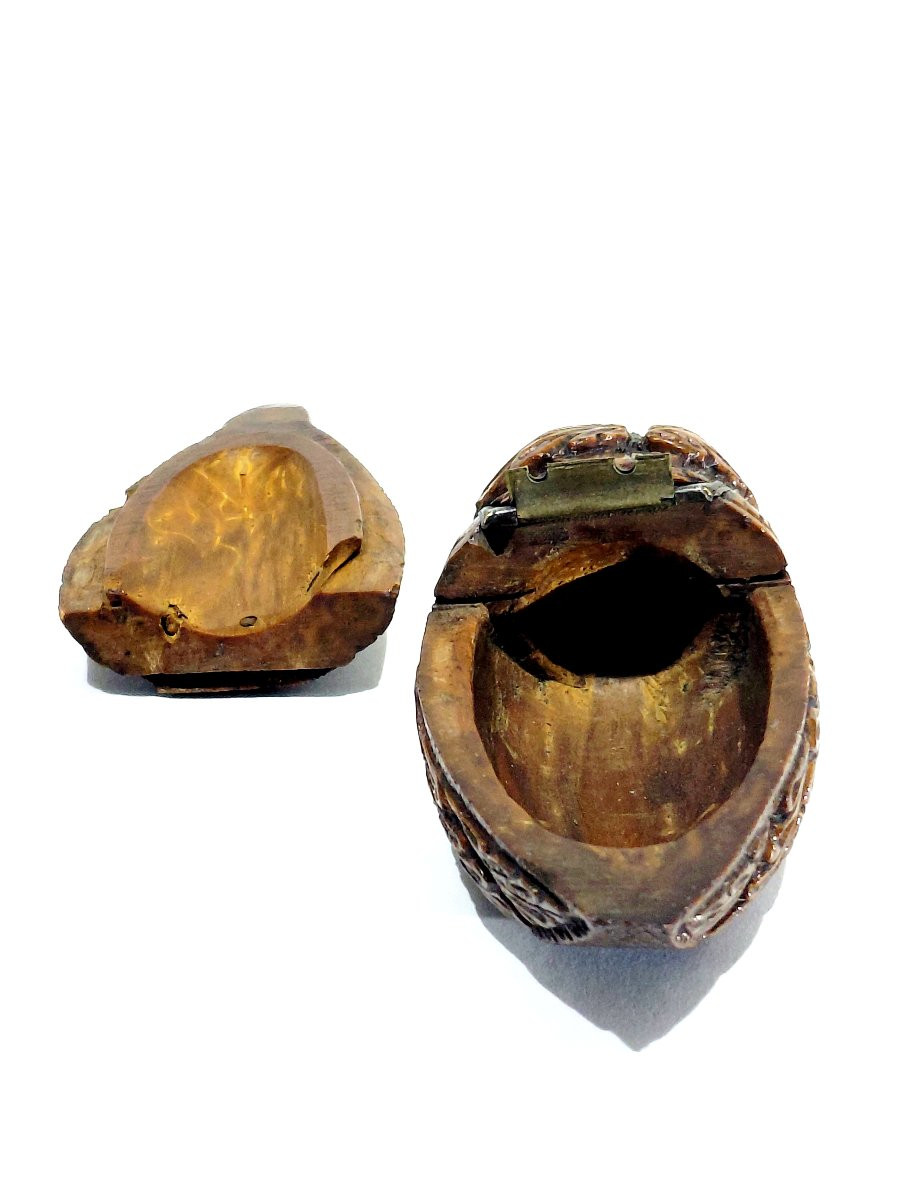 ART POPULAIRE - TABATIÈRE EN BOIS-photo-7