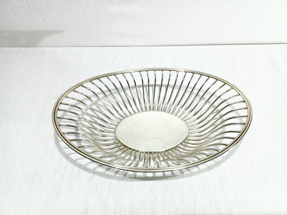 Christofle Collection Gallia Silver-plated Metal Banquette-photo-3