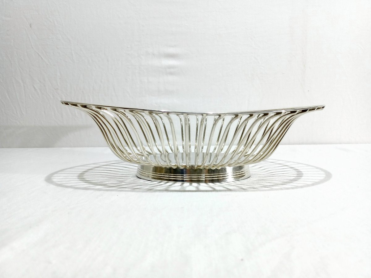 Christofle Collection Gallia Silver-plated Metal Banquette-photo-4