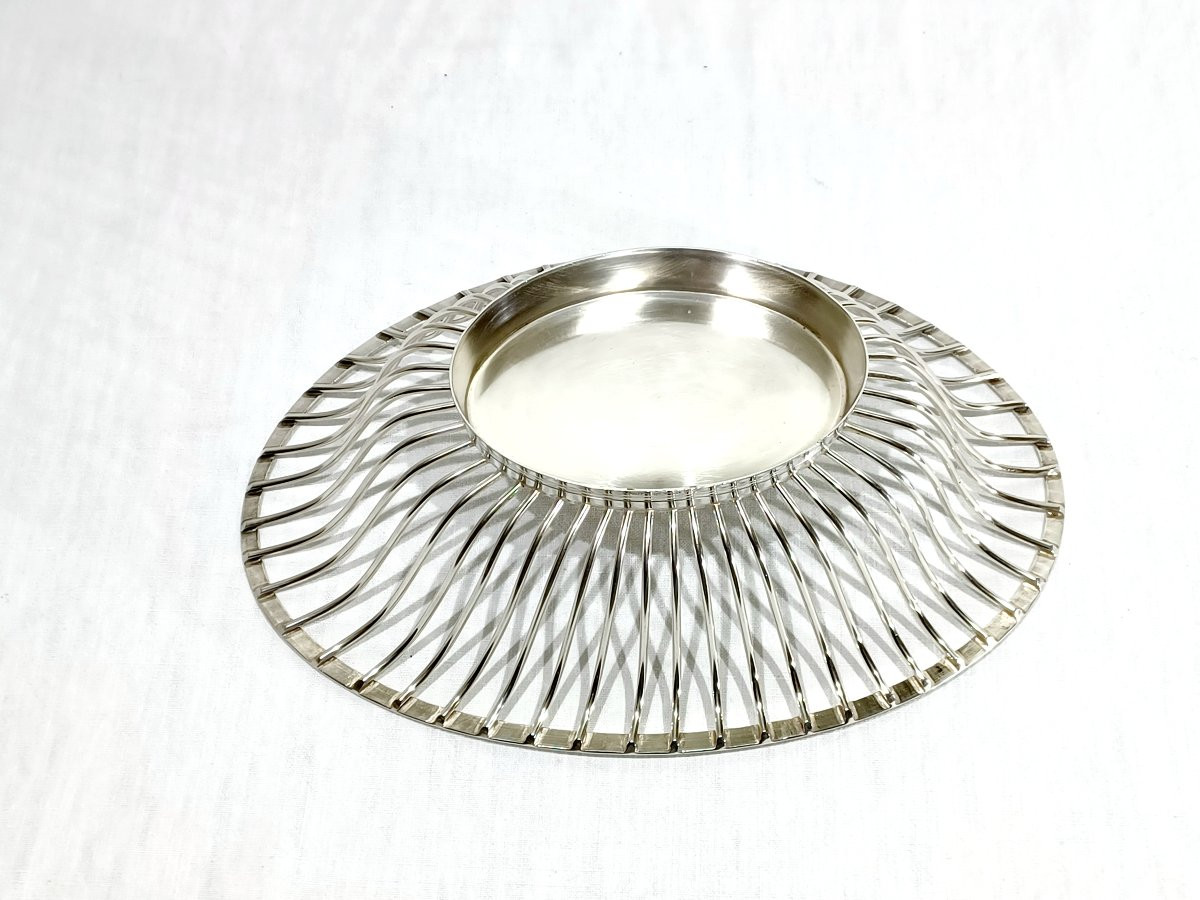 Christofle Collection Gallia Silver-plated Metal Banquette-photo-5