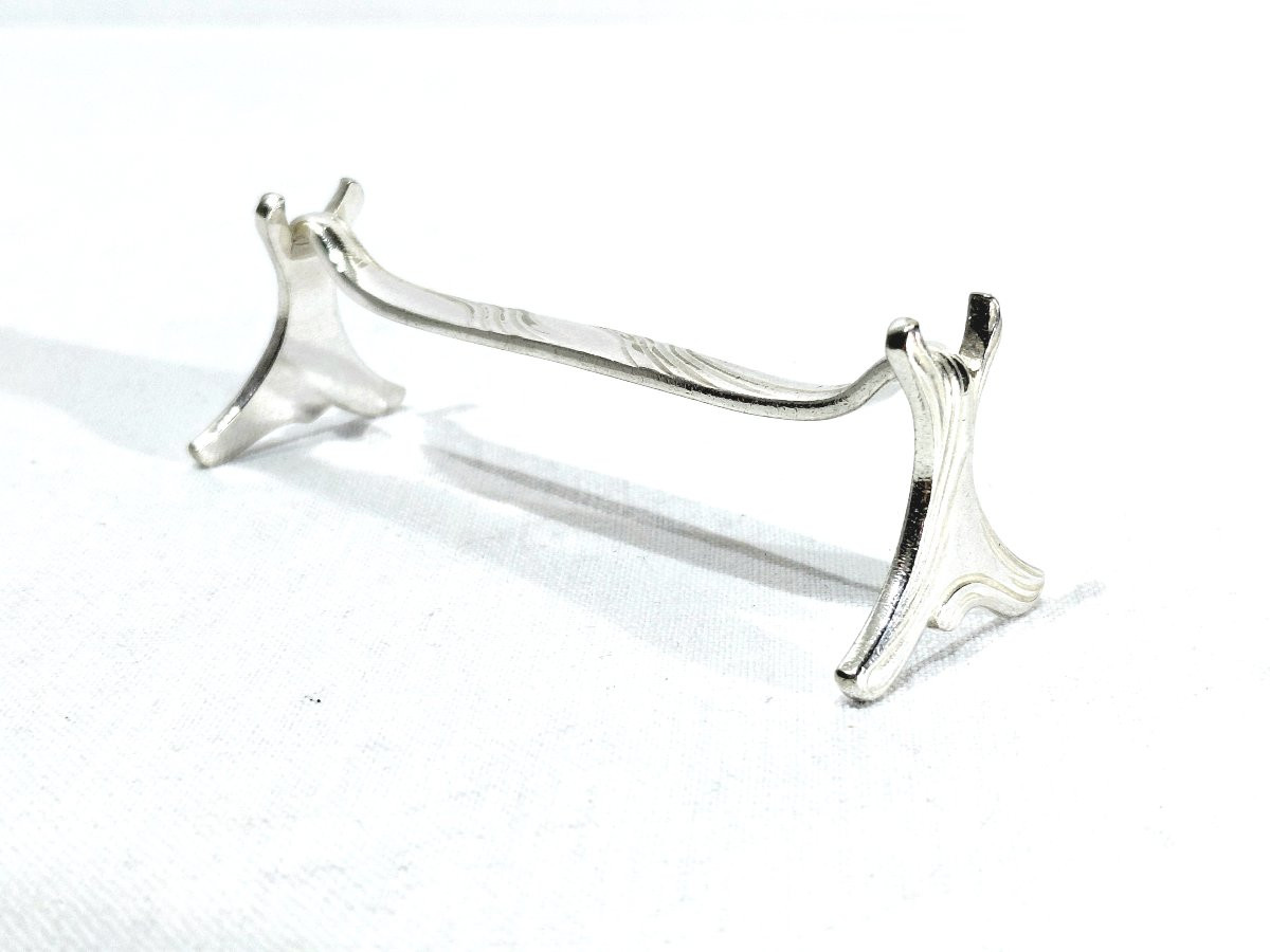 Christofle - Set Of 11 Silver-plated Knife Holders-photo-5