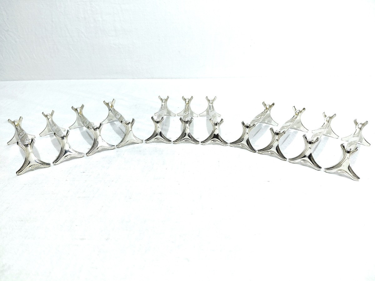 Christofle - Set Of 11 Silver-plated Knife Holders