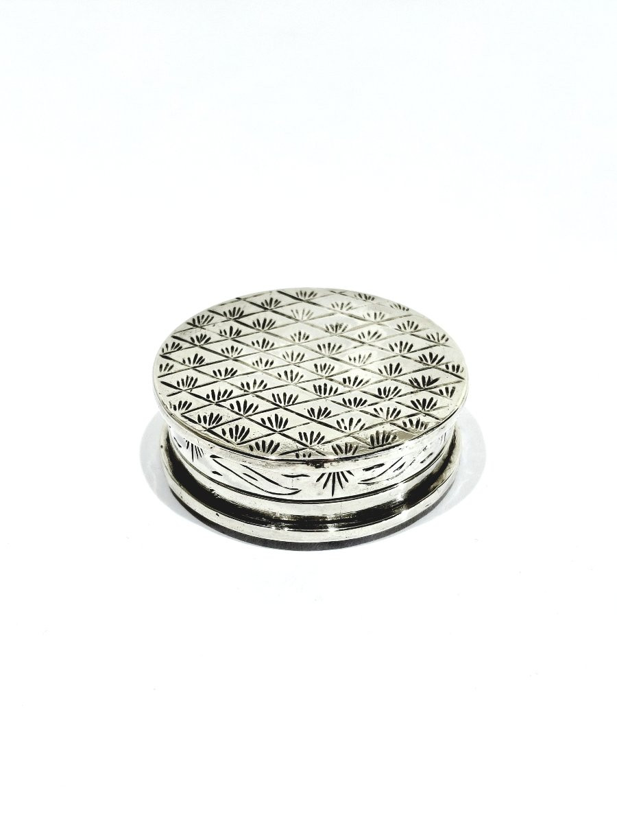 Tunisia - Silver Pill Box-photo-2