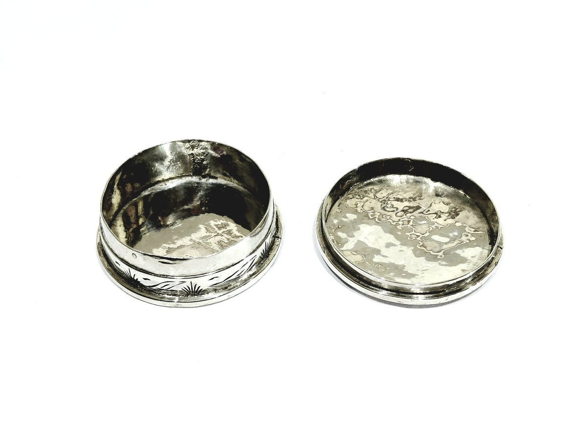 Tunisia - Silver Pill Box-photo-5