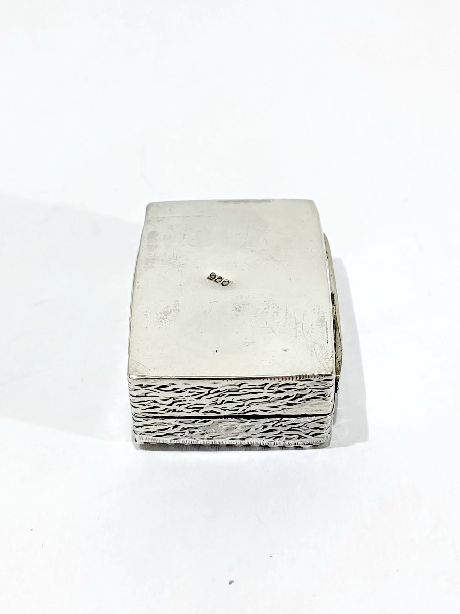 BOITE A PILULES EN ARGENT -photo-6