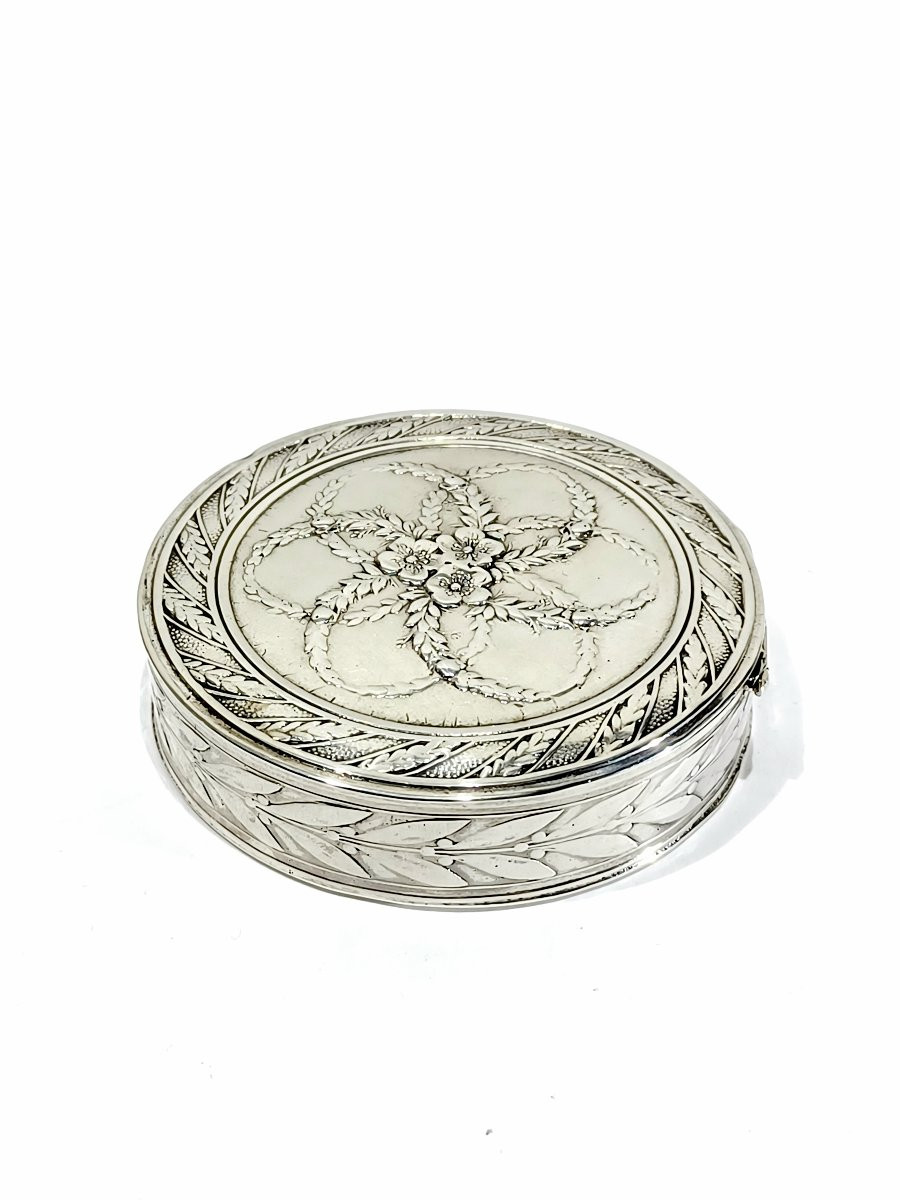 Henin Et Cie - Silver Pill Box-photo-2