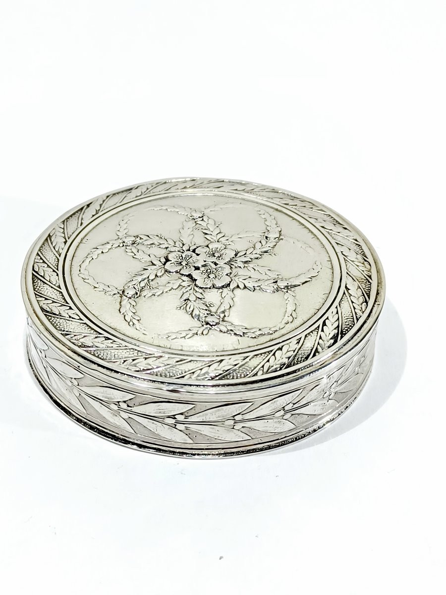 Henin Et Cie - Silver Pill Box-photo-1