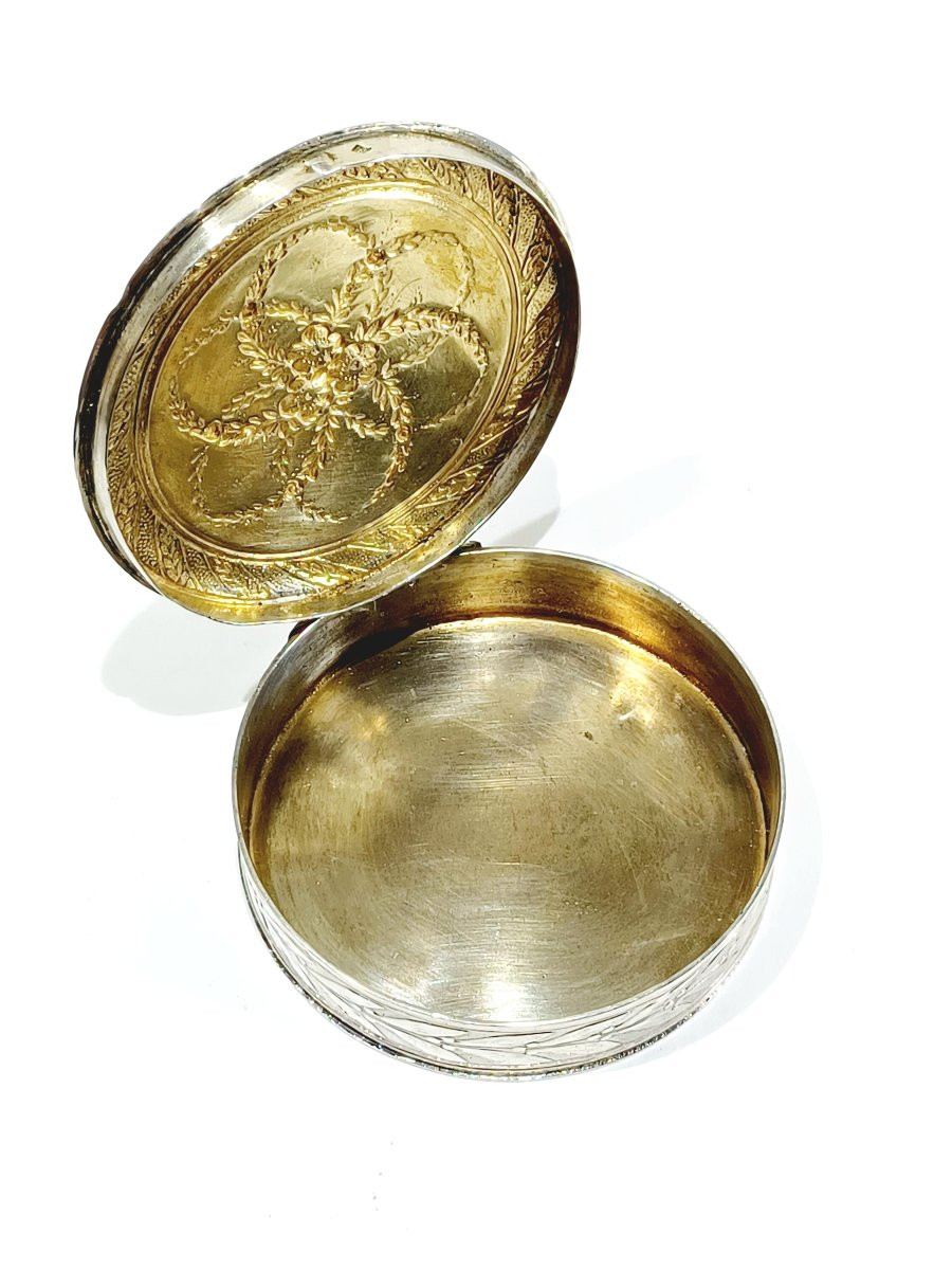 Henin Et Cie - Silver Pill Box-photo-3