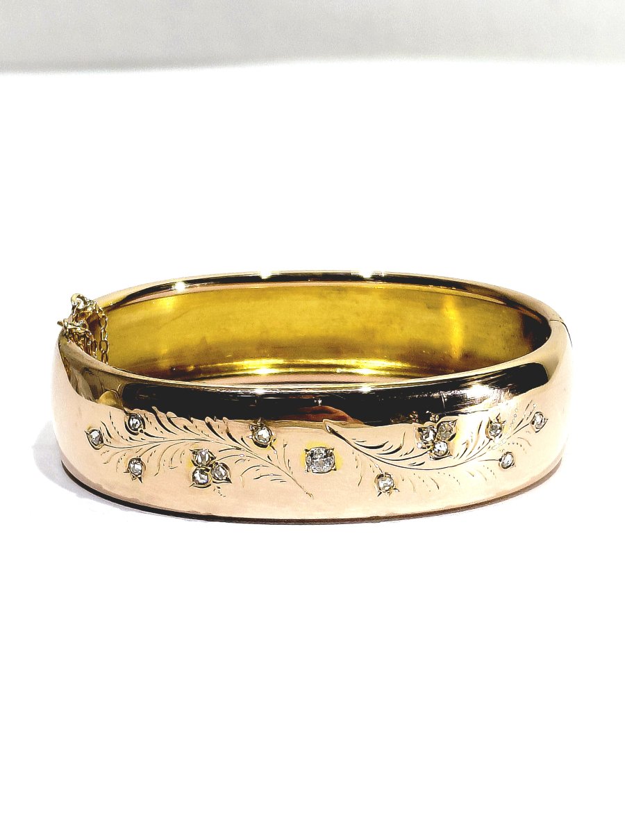 18-karat Rose Gold Cuff Bracelet-photo-2